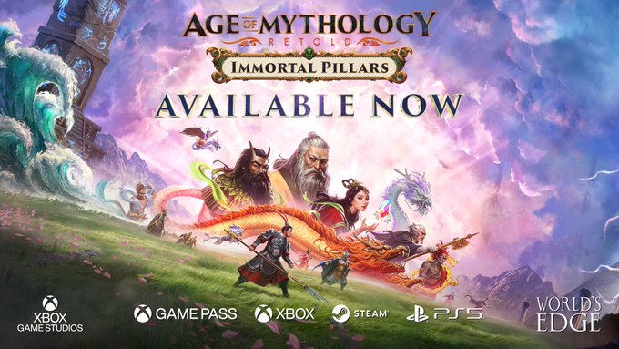 3/5本日『Age of Mythology: Retold』Standard Editionリリース、新DLCも公開