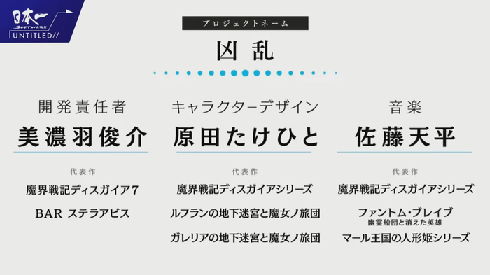 プロジェクトネーム 『凶乱（きょうらん）』
