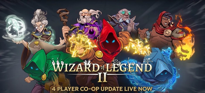 4人協力も可能な属性呪文を操って戦う高速ローグライクアクション『Wizard of Legend 2』リリース！