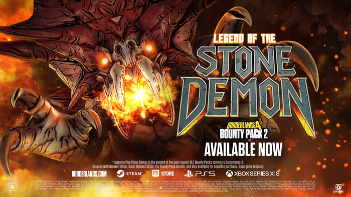 ボーダーランズ®4 - お尋ね者パック2：石の悪魔の伝承