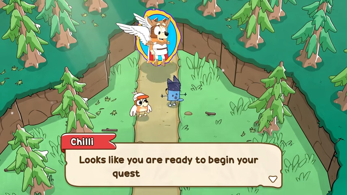 Bluey's Quest for the Gold Pen　スクリーンショット2