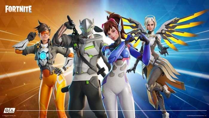 「トレーサー」「マーシー」「ゲンジ」「D.Va」のコスチューム