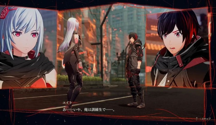スカーレットネクサス 主人公2人