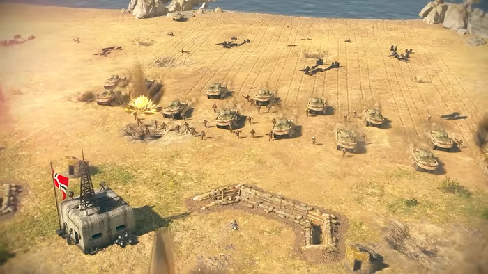 『サドン ストライク5』第1弾DLC「FRANCEROAD TO LIBERATION（ドラグーン作戦）」ローンチトレーラー1