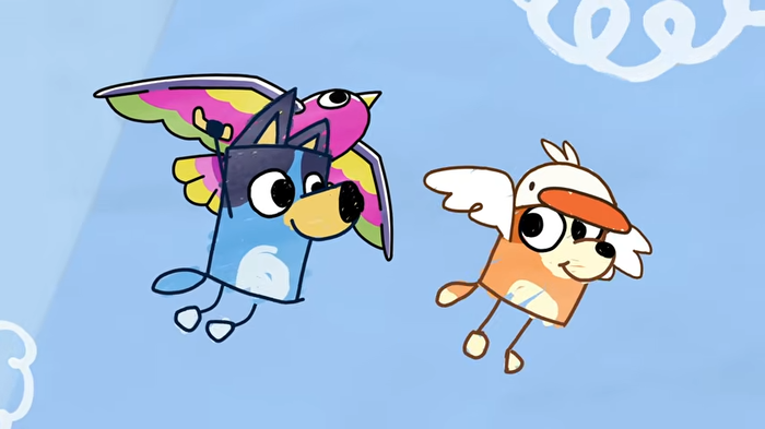 Bluey's Quest for the Gold Pen　スクリーンショット1