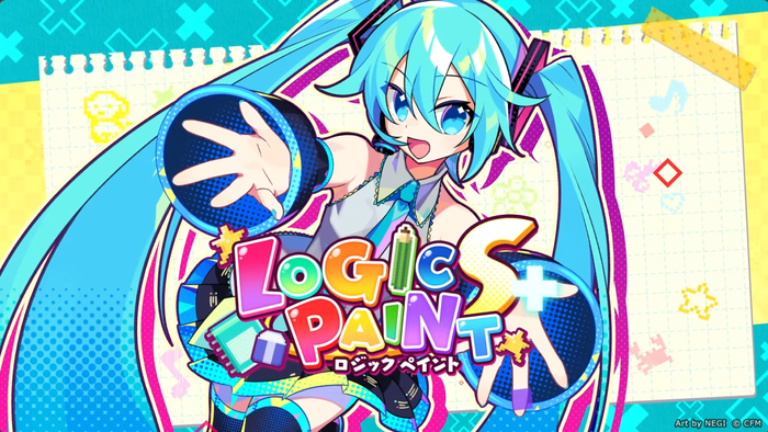 『初音ミク ロジックペイントS+』7/24世界同時発売決定!1000問以上のパズルを新規収録&コスチューム変更・ルームカスタマイズ機能追加。紹介動画や配信ガイドラインなども公開