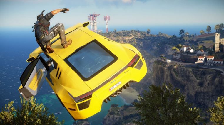 ジャストコーズ3 車チャレンジはスポーツカーでやると楽 プロパガンダトレーラーの場所 Just Cause3 ゲームをレンタルできるゲーム屋さん