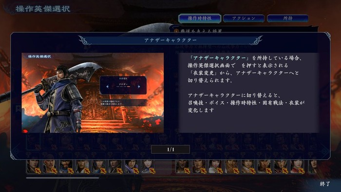 無双アビス_DLCアナザーキャラクターについて