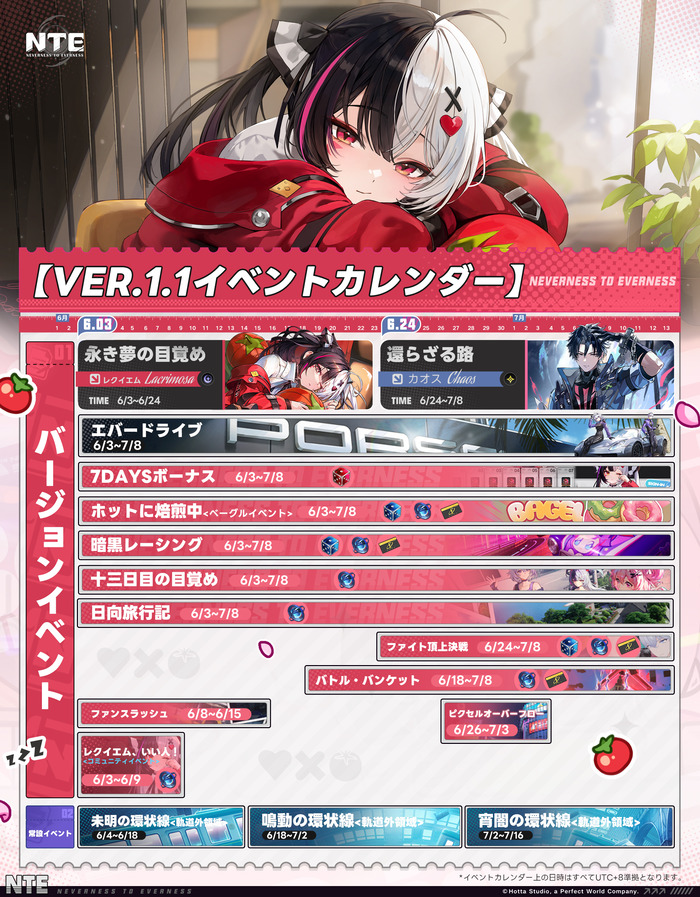 『NTE』イベントカレンダー
