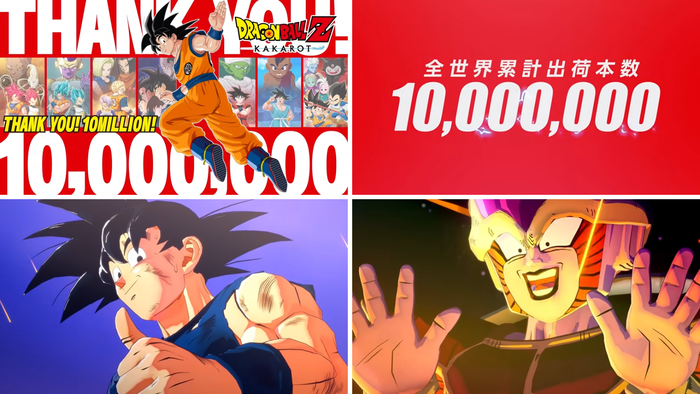 ドラゴンボールZ KAKAROT_1000万本突破
