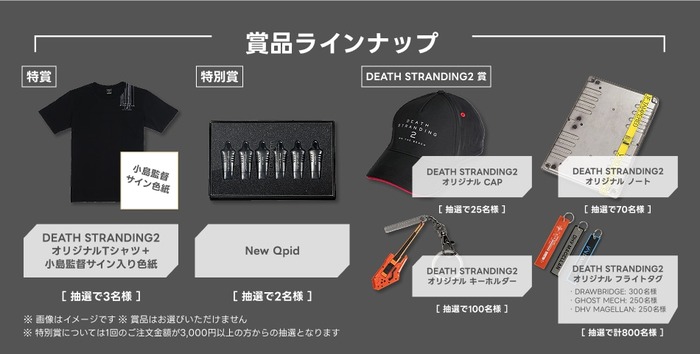 DEATH STRANDING 2グッズが当たる!プレゼントキャンペーン