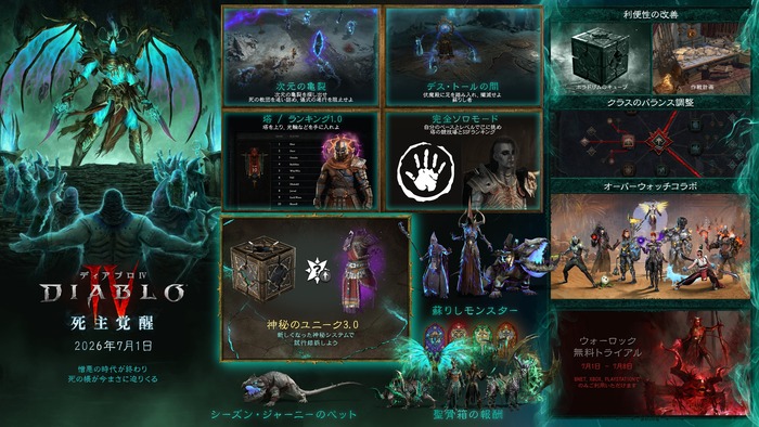 『ディアブロ IV』「死主覚醒」シーズン