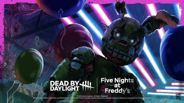 スプリングトラップ降臨!『Dead by Daylight』が『Five Nights at Freddy’s』との公式コラボチャプターを6/18午前0時より配信へ(セール情報あり)