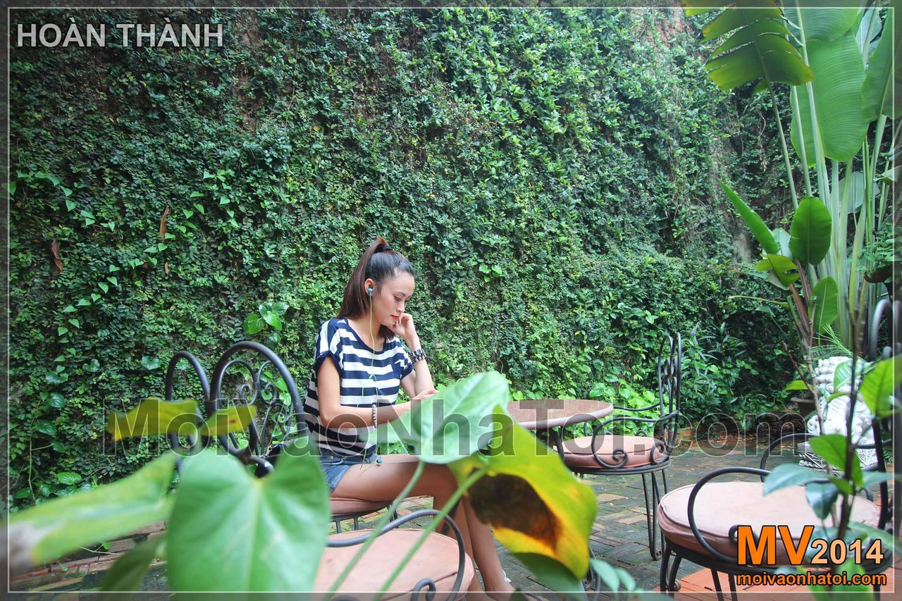 Không gian xanh đặc biệt hiếm có giữa lòng Hà Nội