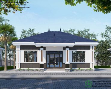 biệt thự vườn 1 tầng 11x14m