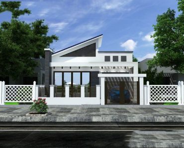 Biệt thự vườn 1 tầng hiện đại