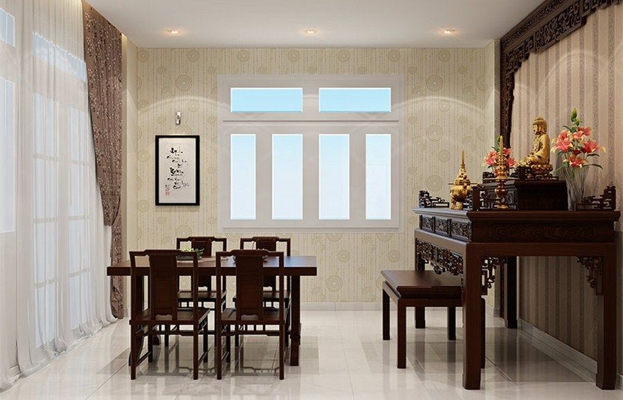 Cách đặt bàn thờ chuẩn phong thủy đối với nhà phố Cách đặt bàn thờ chuẩn phong thủy đối với nhà phố
