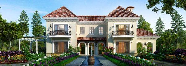 	mẫu nhà chữ u 2 tầng đẹp