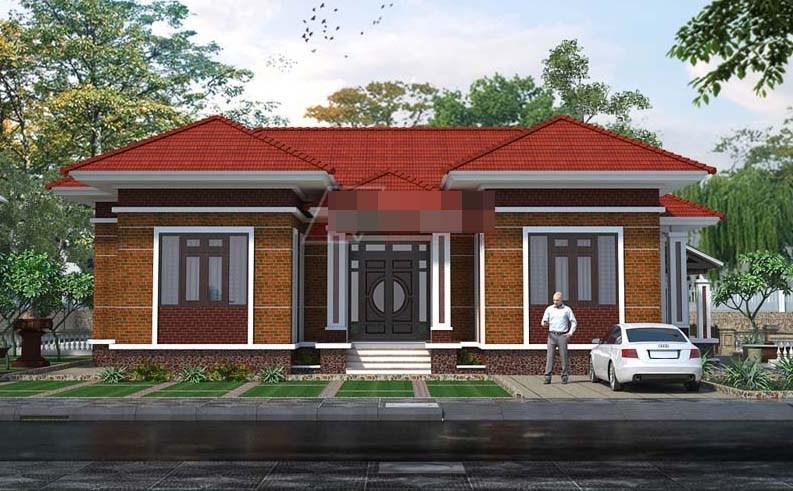 	mẫu nhà chữ u
