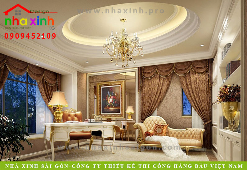 phong khach co dien