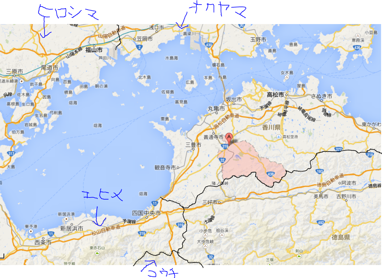 香川県代表 琴南高校 何の変哲もない咲の地名紹介