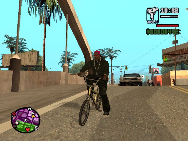 Gtasa 自転車に乗ってみた 純粋なる暇潰し