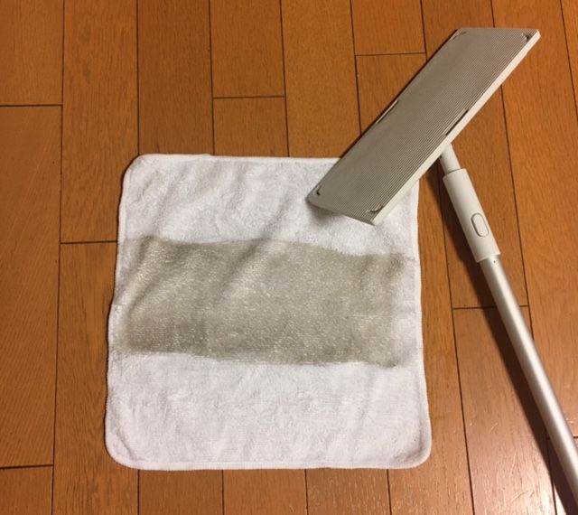 無印良品のフローリングモップ 改良されてたんですね 50代