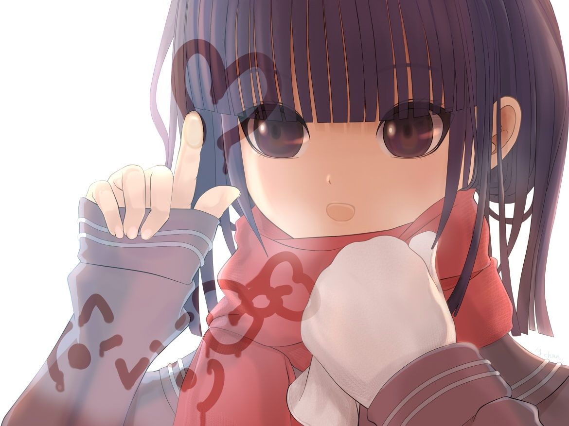 マフラーで後ろの髪がモフってなってる女の子の画像下さい Arekoreinのblog