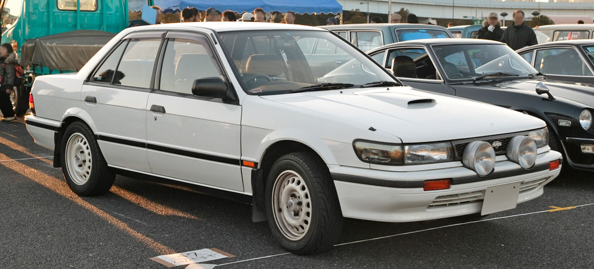 クラシックカー図鑑 日産 ブルーバード 8代目 U12型系 1987年