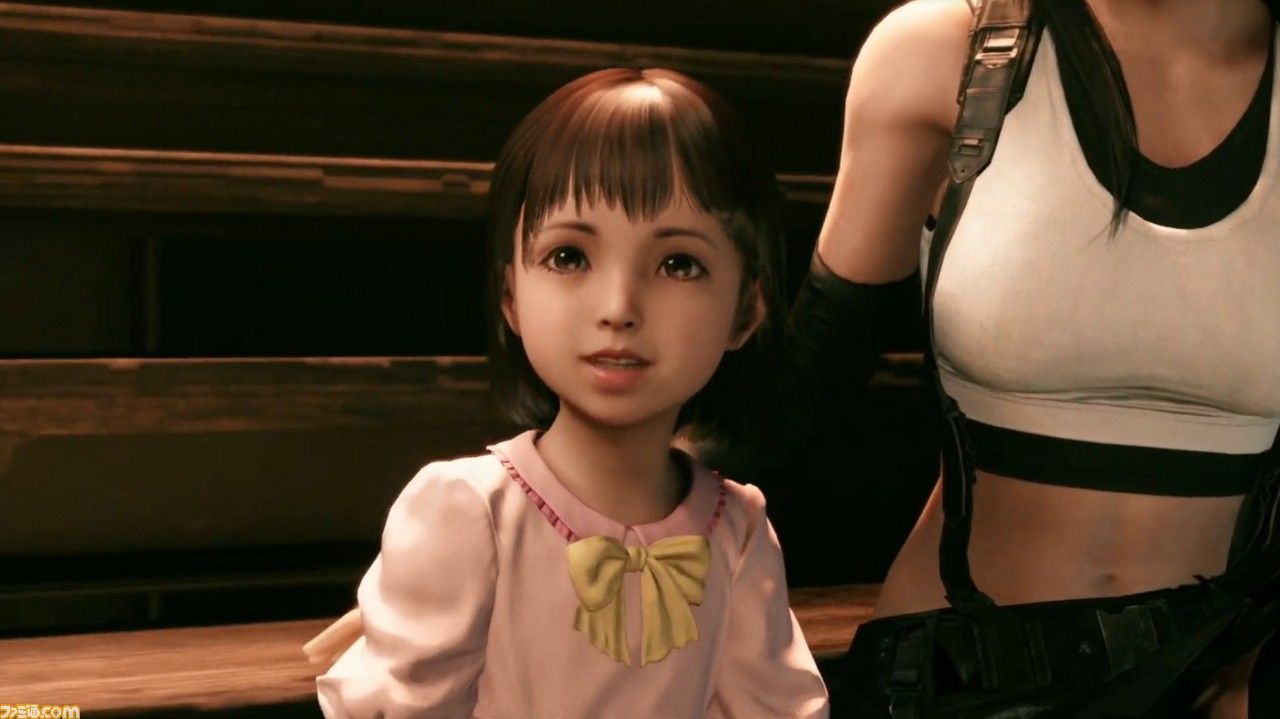 FF7のティファさん、なぜかスパッツになってしまう・・・ #悲報