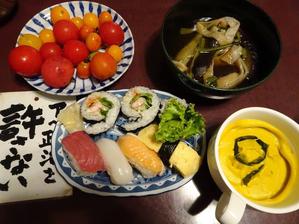 アベ政治を許さない食卓が話題に #画像