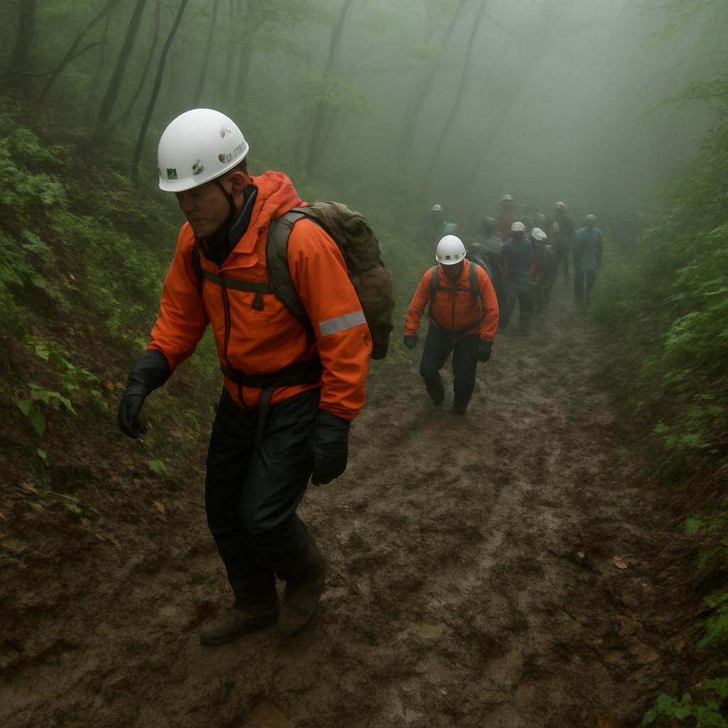 現場報告 情報320件でも発見至らず…行方不明から18日、ぬかるむ山中「視界悪い」中での捜索   #京都小6男児不明 |  送迎時のカメラに子供が映って無いのが謎い