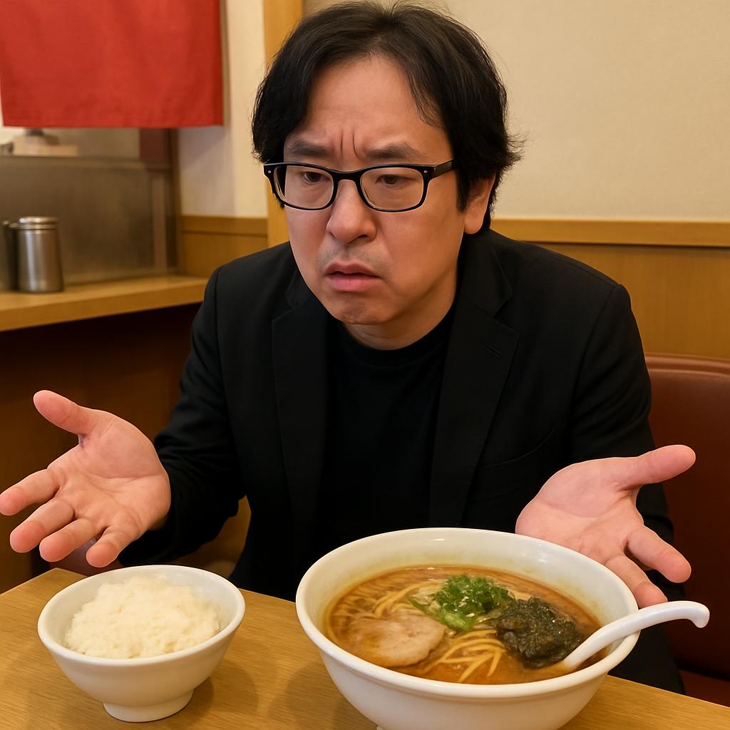 鈴木おさむ氏、ラーメン店でモヤッ…「なぜ先にライスを出す？意味があるのか？」投稿に「分かります」「店側としては…」   |  そういやラーメンと一緒にライスって食べないわ