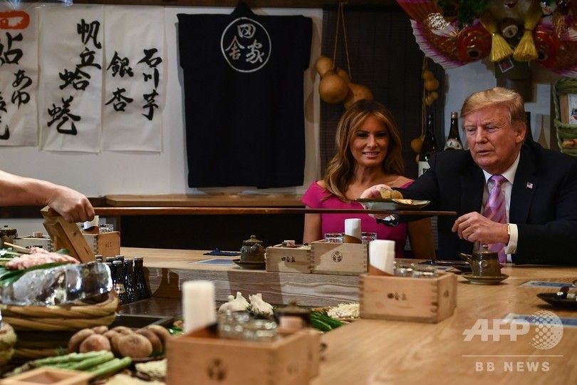 トランプ大統領、居酒屋でイラついてワロタ
