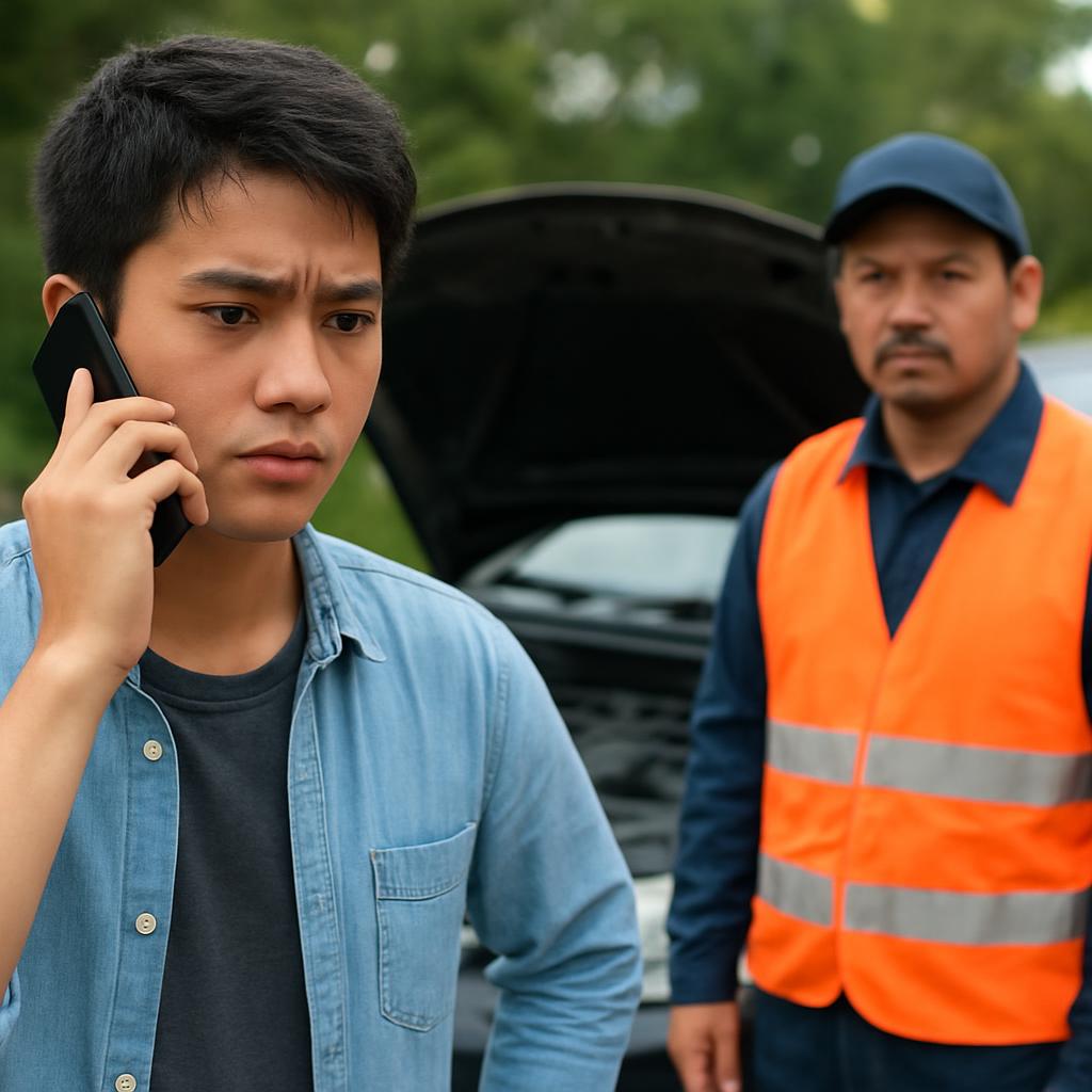 20代男性、JAFを呼ぼうとスマホ検索し出てきた電話番号にTELしたらトクリュウが来て30万恐喝される