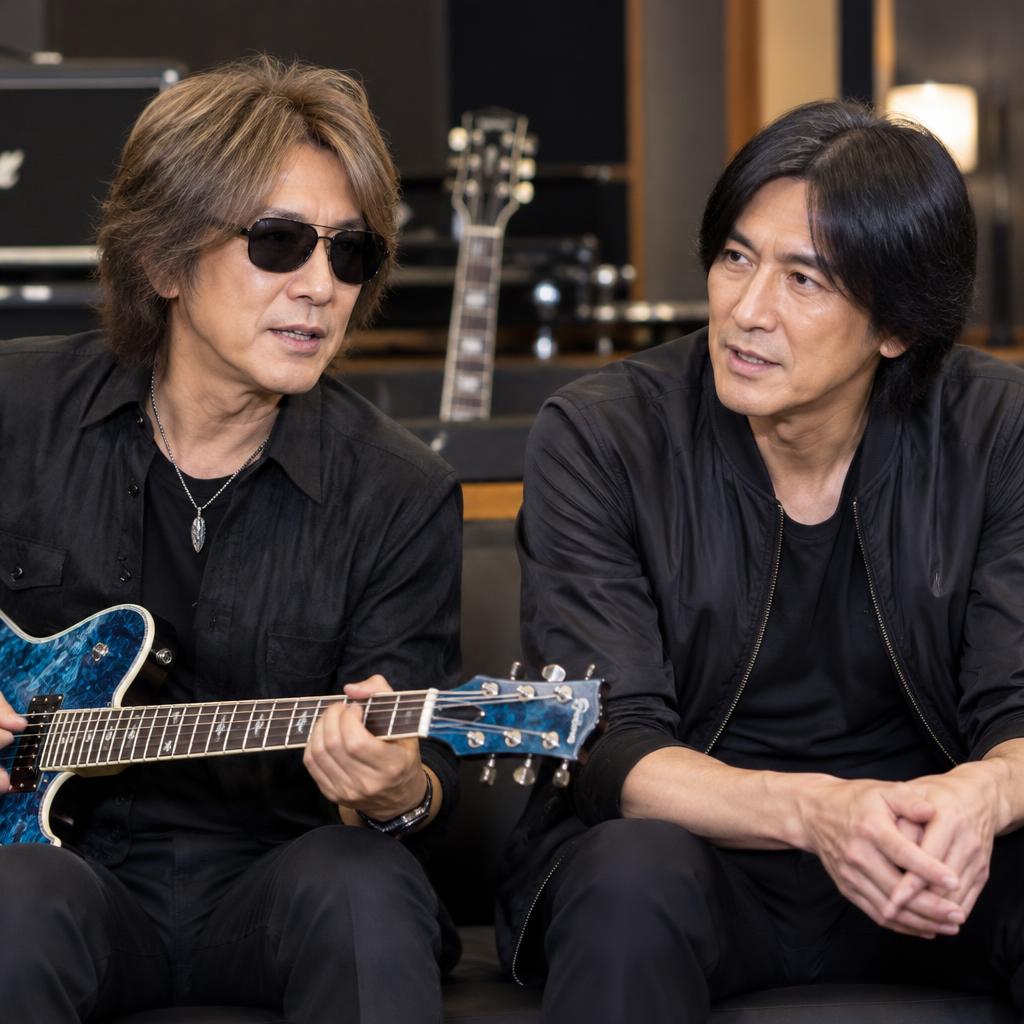 B‘z松本孝弘、稲葉浩志と長年うまくやってきた要因語る「曲を彼に聴かせて反応を見る。却下して書き直した、という記憶はない」   |  松本の曲も好きなんだけど、それよりも稲葉…