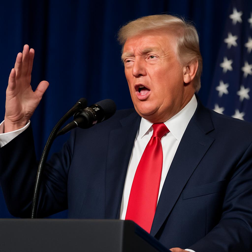 「イランはトランプ海峡の開放を」トランプ氏、演説で言い間違い