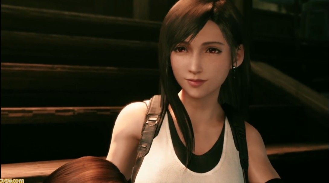 FF7のティファさん、なぜかスパッツになってしまう・・・ #悲報