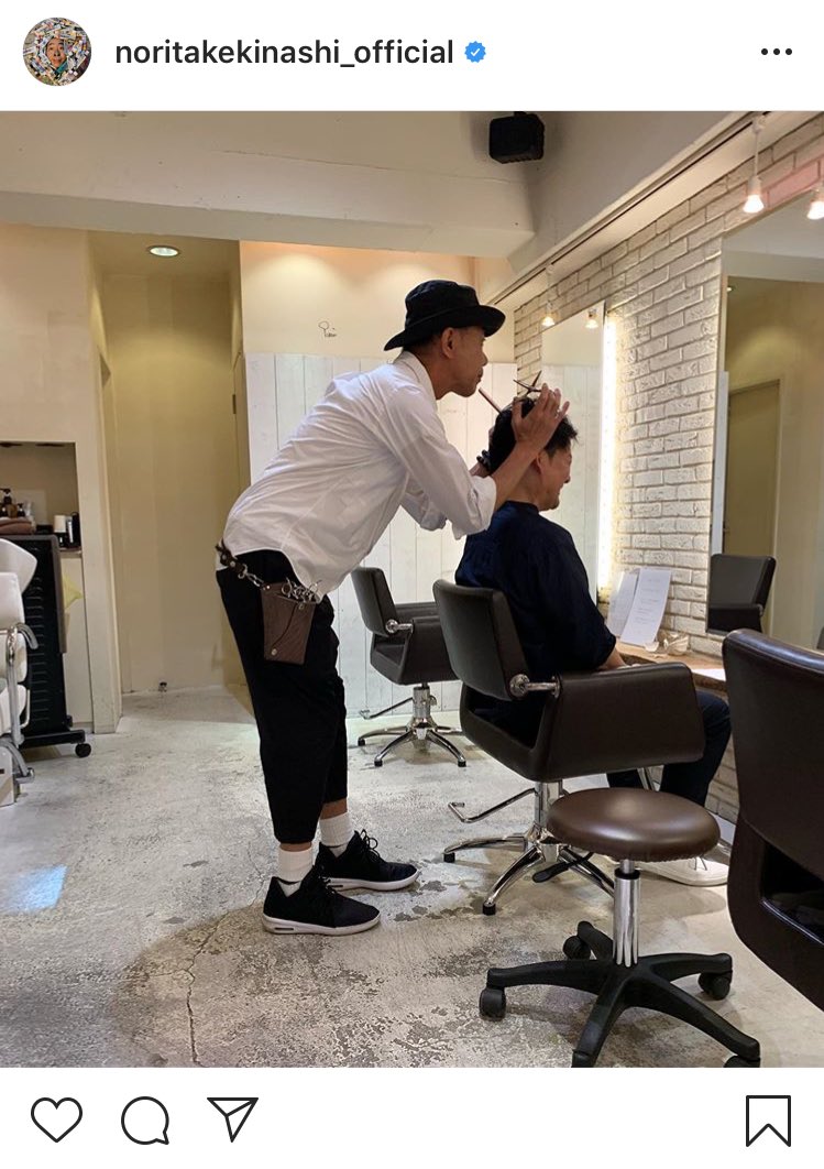 木梨憲武がいろんな仕事の写真を投稿何をやっても本職にしか見えなくて凄い #画像