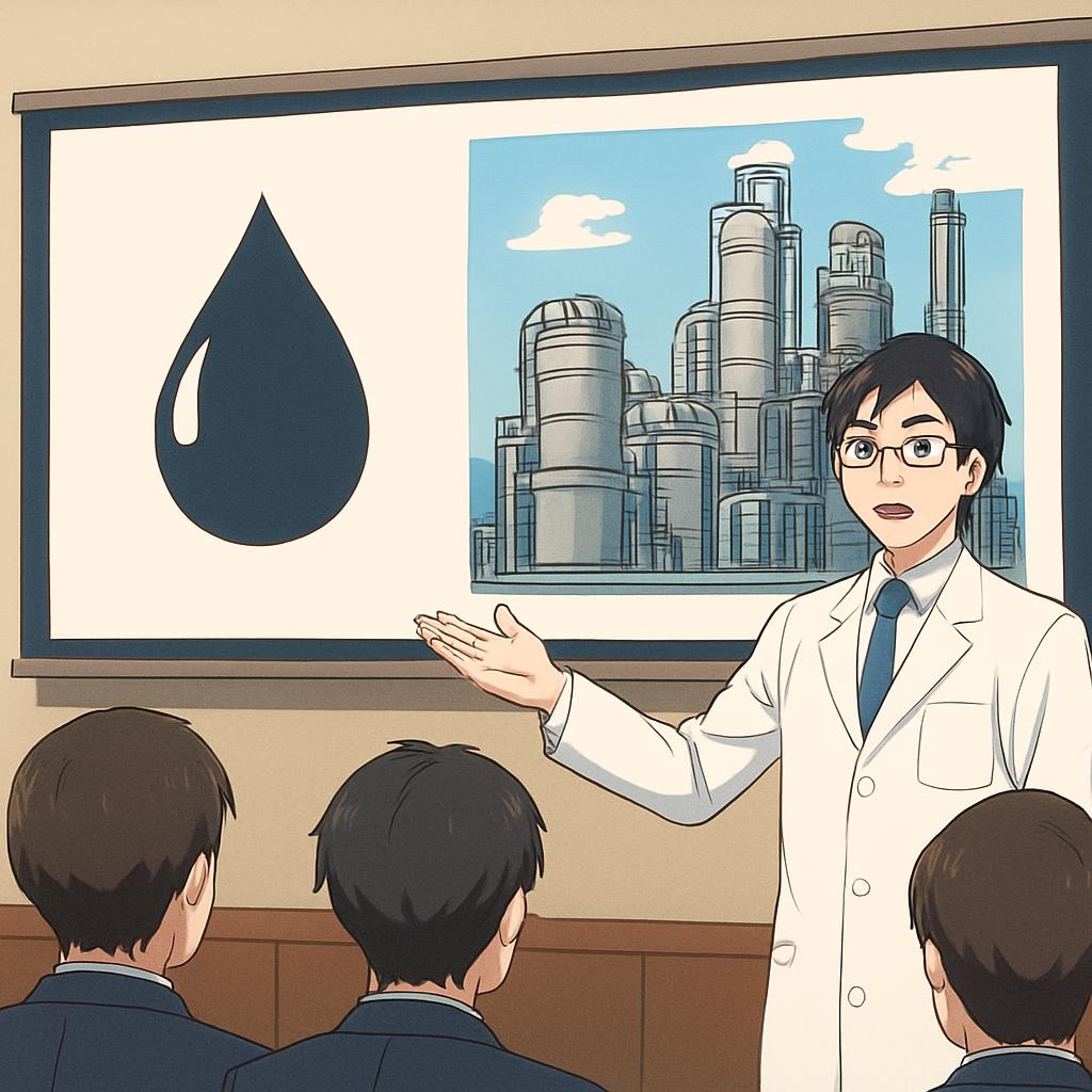 京都大学、1リットル14円の人工石油の生成に成功、消されないよう量産装置も完成させての発表