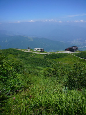 黒菱ペアリフト遠景