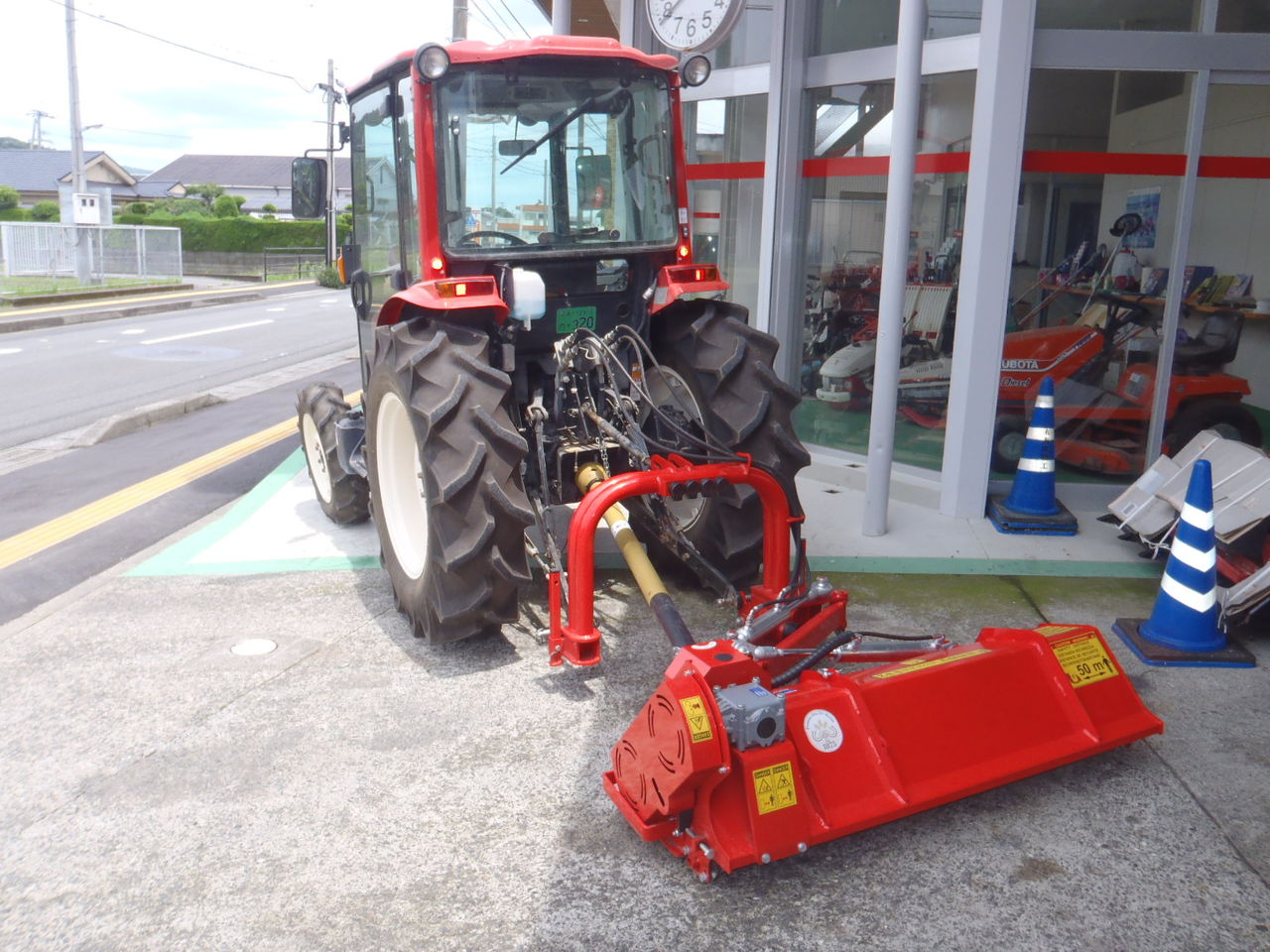 ブームモア ヤンマートラクターEG441取付 : 有木機工(鹿児島）の