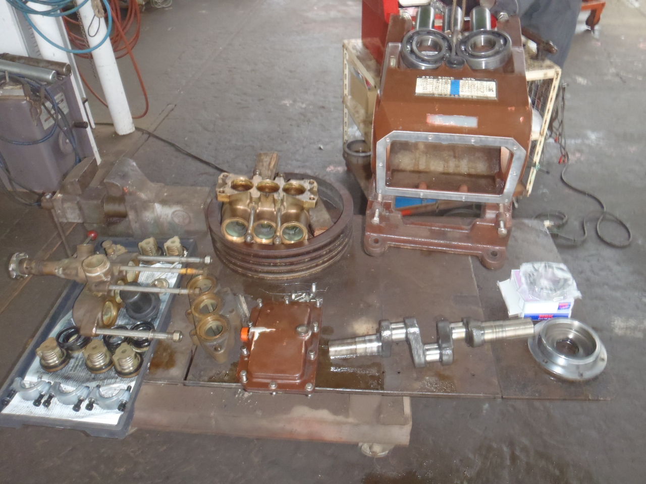 セット動噴 クラウン中央工業製 実働！！