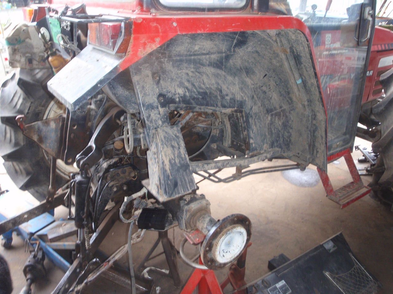トラクター ヤンマー ｕｓ 自動水平修理 有木機工 鹿児島 の中古農機 修理情報