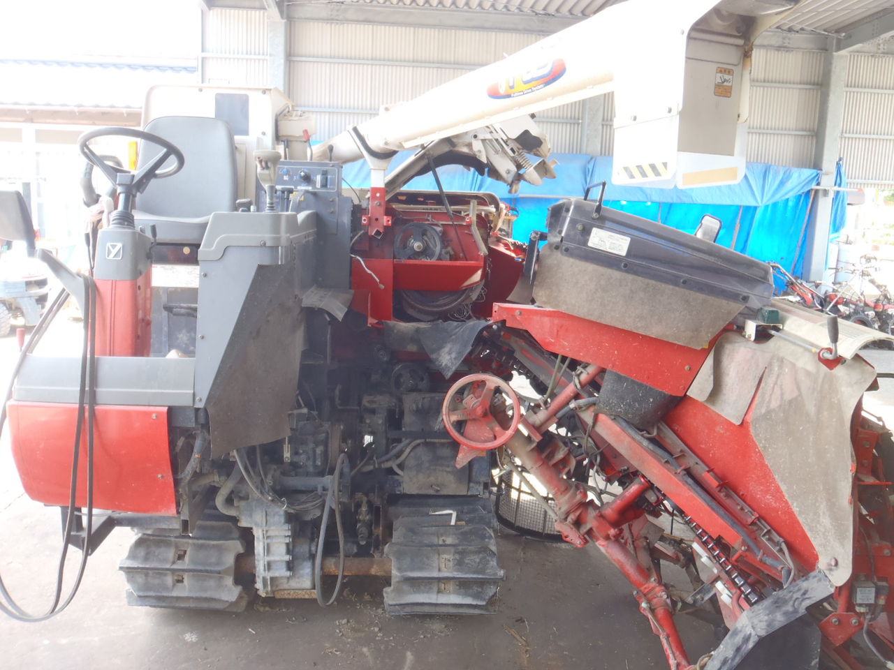 ヤンマー　GC440　4条刈り　修理必要 ヤンマー GC440 4条刈り 修理必要