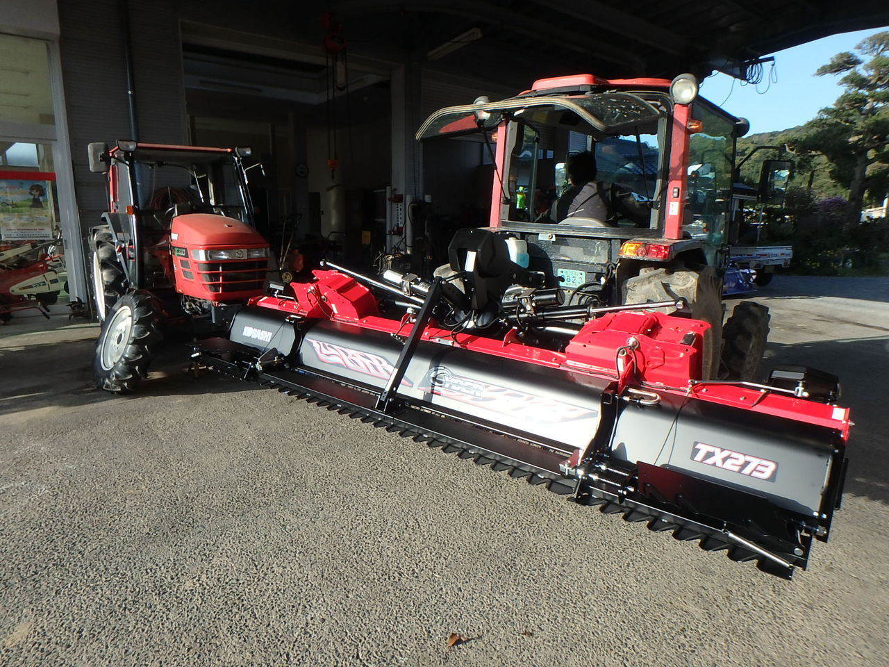 新型 コバシ ハローTX273ETA-Y 入荷取付 : 有木機工(鹿児島）の中古 