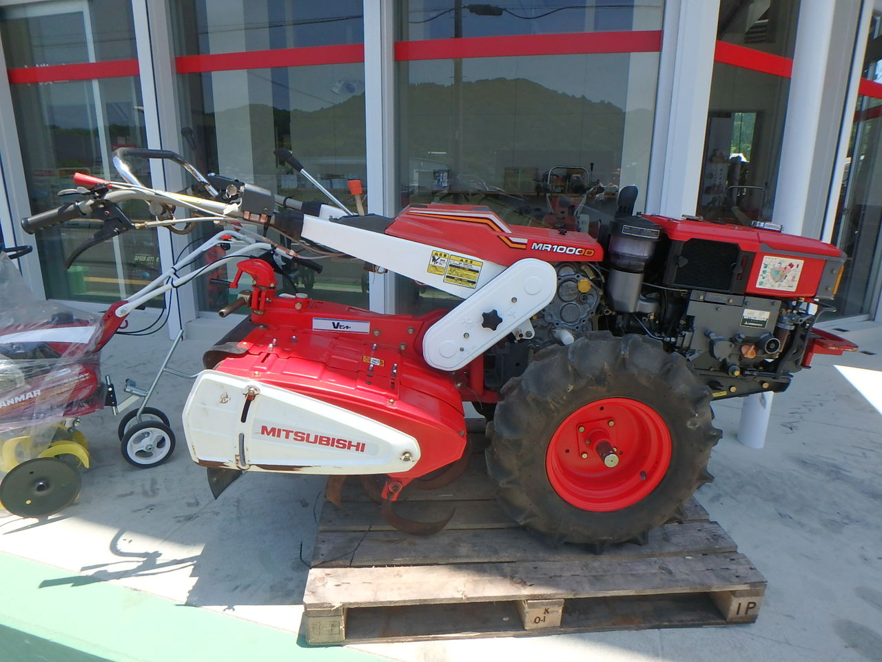 中古 耕うん機 ヤンマーYA100 (三菱ブランド）10馬力 : 有