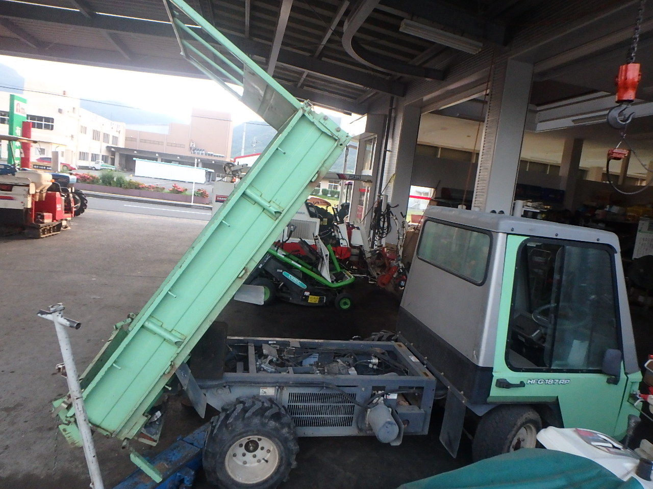 ヤンマー 4輪運搬車 hfg187 ブレーキ修理 有木機工 鹿児島 の中古農機 修理情報 ヤンマー 4輪運搬車 hfg187 ブレーキ修理 有木機工 鹿児島 の中古農機 修理情報