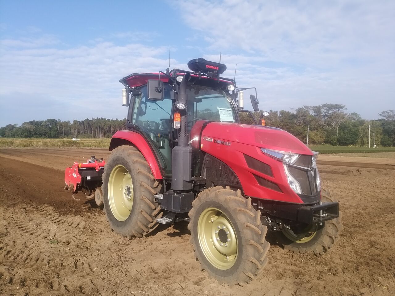 ヤンマーロボットトラクター ｙｔ４８８ａ 実演 知覧 有木機工 鹿児島 の中古農機 修理情報