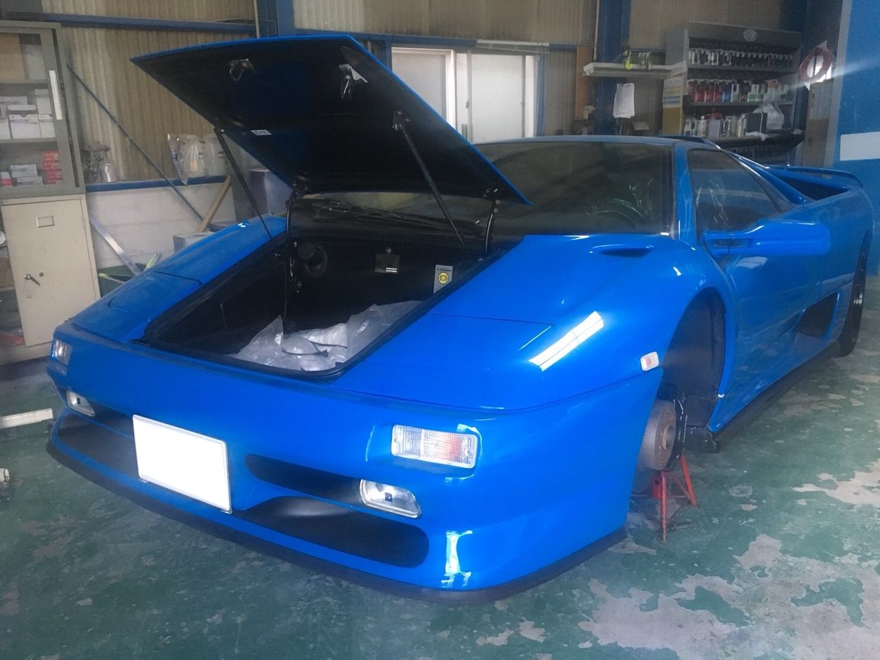 ディアブロsvの塗装状況 アリサーの日記 旧スーパーサラリーマンの日記